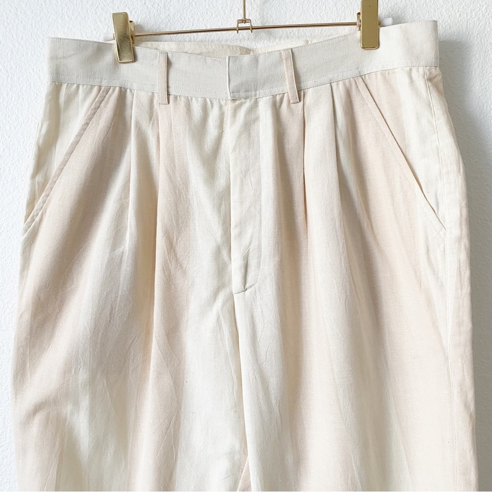 Laude the Label Icon Trouser Pants Organic Cotton in Tulum Stripe L - Picture 5 of 12